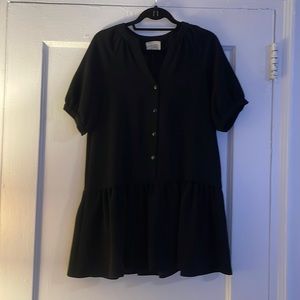 Sezane black dress